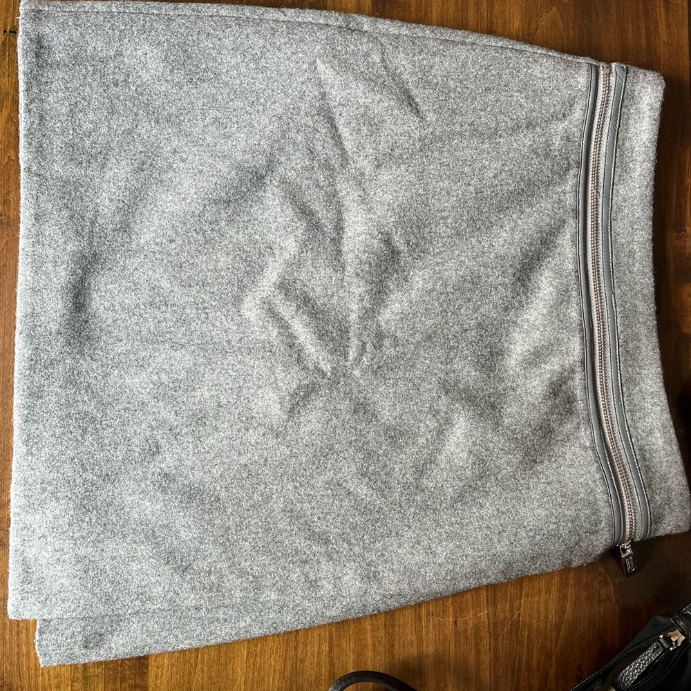Elegant Gray Women's Pencil Skirt